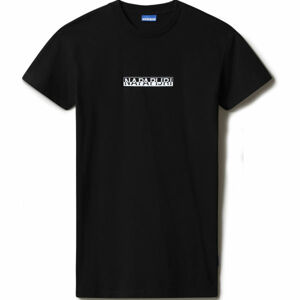 Napapijri S-BOX W LONG Dámske tričko, čierna, veľkosť M