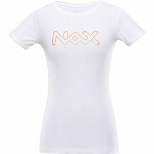 NAX RIVA Dámske bavlnené tričko, biela, veľkosť XL