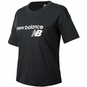 New Balance WT03805BK Dámske tričko, čierna, veľkosť