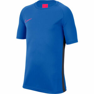 Nike DRY ACDMY TOP SS B Chlapčenské futbalové tričko, modrá, veľkosť L