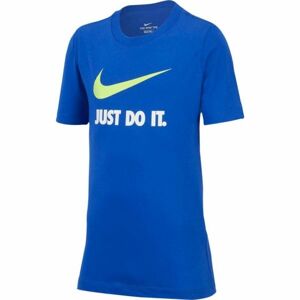 Nike NSW TEE JDI SWOOSH Chlapčenské tričko, modrá, veľkosť S