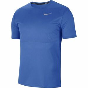 Nike BREATHE RUN TOP SS M Pánske bežecké tričko, modrá, veľkosť XL