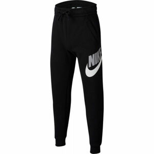 Nike NSW CLUB+HBR PANT B Chlapčenské tepláky, čierna, veľkosť M