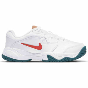 Nike COURT LITE 2 JR Juniorská tenisová obuv, biela, veľkosť 38