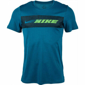 Nike DRI-FIT SUPERSET TQO Pánske tréningové tričko, tyrkysová, veľkosť L