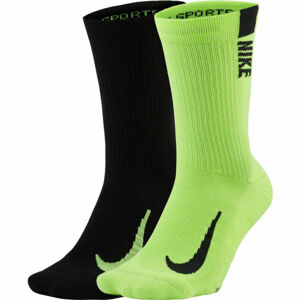 Nike MULTIPLIER MIX Unisex ponožky, biela, veľkosť 38-42