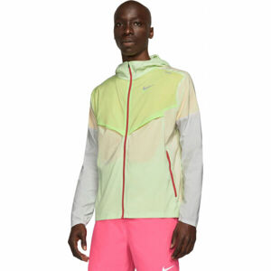 Nike WINDRUNNER Pánska bežecká bunda, svetlo zelená, veľkosť XL