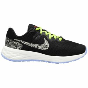 Nike REVOLUTION 6 NN JP Detská bežecká obuv, čierna, veľkosť 37.5