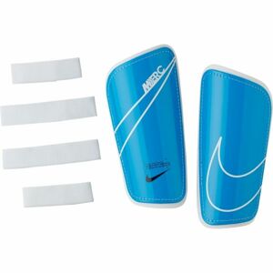 Nike MERCURIAL HARDSHLL GRD Pánske futbalové chrániče, modrá, veľkosť S