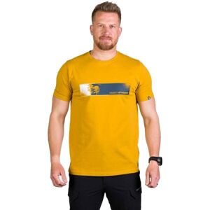 Northfinder DUSTY Pánske tričko, žltá, veľkosť
