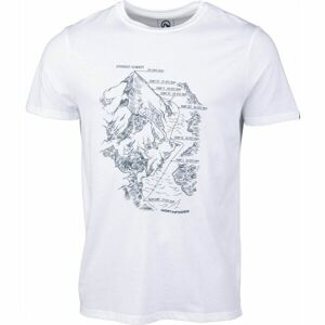 Northfinder Pánske tričko Pánske tričko, biela, veľkosť XL