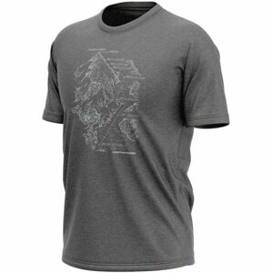 Northfinder HERBERT Pánske tričko, sivá, veľkosť S