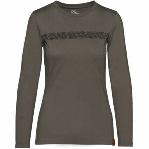 Northfinder ORGESA Dámske tričko organická bavlna, kaki, veľkosť XL