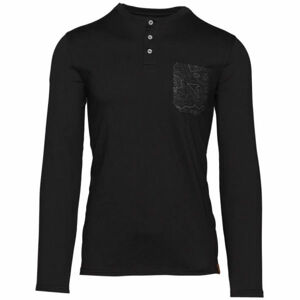 Northfinder RODZER Pánske tričko s potlačou, čierna, veľkosť M