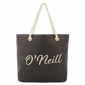 O'Neill BW BEACH BAG STRAW Dámska plážová taška, tmavo sivá, veľkosť os