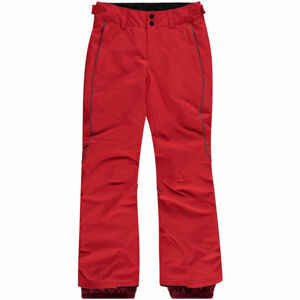 O'Neill PG CHARM REGULAR PANTS Dievčenské lyžiarske/snowboardové nohavice, červená, veľkosť 164