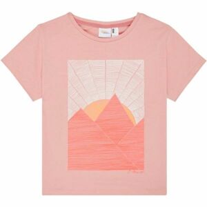 O'Neill LG SIERRA T-SHIRT Dievčenské tričko, ružová, veľkosť 128