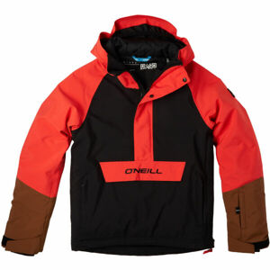 O'Neill ANORAK JACKET Chlapčenská lyžiarska/snowboardová bunda, čierna, veľkosť 164