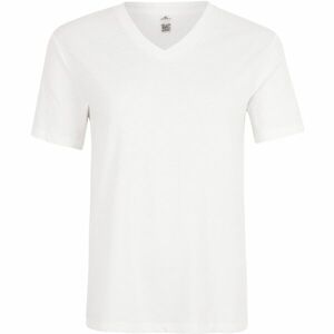 O'Neill ESSENTIALS V-NECK T-SHIRT Dámske tričko, biela, veľkosť L