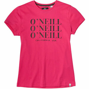 O'Neill LG ALL YEAR SS T-SHIRT Dievčenské tričko, ružová, veľkosť 128