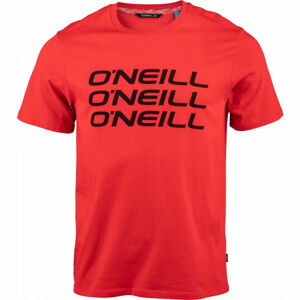 O'Neill LM TRIPLE STACK T-SHIRT Pánske tričko, červená, veľkosť M
