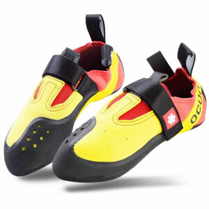OCÚN RIVAL JR Juniorská lezecká obuv, žltá, veľkosť 35