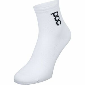 POC ESSENTIAL ROAD LT Športové ponožky, biela, veľkosť 37/38