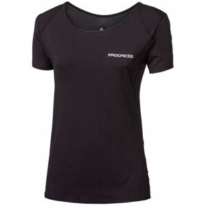Progress ARROW LADY Dámske bežecké tričko, čierna, veľkosť XL