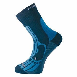 Progress MERINO Turistické ponožky s merinom, čierna, veľkosť 9-12