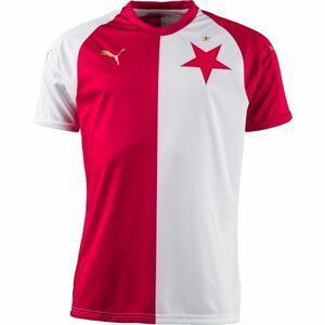 Puma SK SLAVIA CUP PRO Pohárový futbalový dres, červená, veľkosť XL
