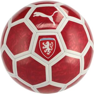 Puma FACR FAN BALL Futbalová lopta, červená, veľkosť