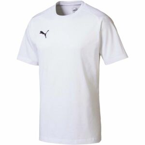 Puma LIGA CASUALS TEE Pánske tričko, biela, veľkosť S