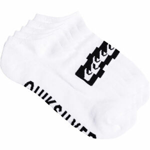 Quiksilver 5 ANKLE PACK Pánske ponožky, biela, veľkosť UNI
