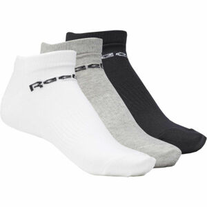 Reebok ACT CORE LOW CUT SOCK 3P Unisex ponožky, čierna, veľkosť L