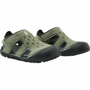 REIMA KORALLI Detské sandále, tmavo zelená, veľkosť 27