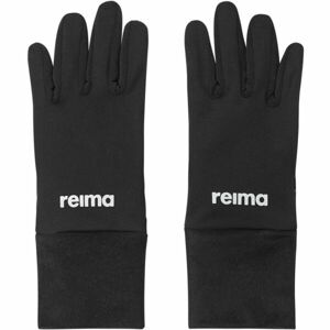 REIMA LOISTO Detské prstové rukavice, čierna, veľkosť 5-6