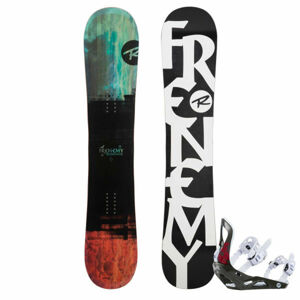 Rossignol FRENEMY + VOODOO S/M Dámsky  snowboardový set, čierna, veľkosť 147