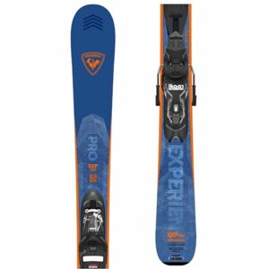 Rossignol EXPERIENCE PRO XPRESS JR + XPRESS 7 GW Detské zjazdové lyže, modrá, veľkosť