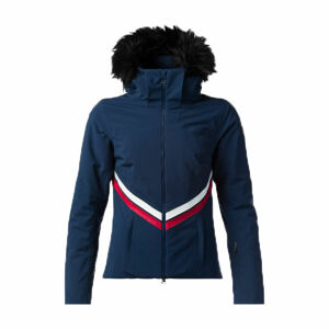 Rossignol W EMBLEME JKT Dámska lyžiarska bunda, modrá, veľkosť M