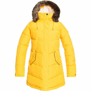 Roxy ELLIE JK Dámska zimná bunda, žltá, veľkosť L