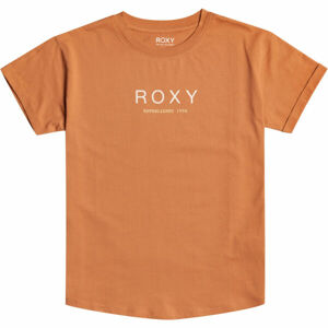 Roxy EPIC AFTERNOON WORD Dámske tričko, oranžová, veľkosť XS