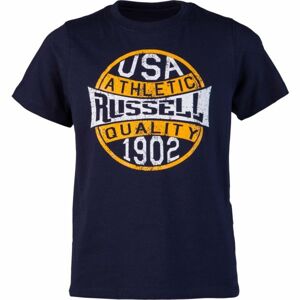 Russell Athletic CHLAPČENSKĚ TRIČKO BASKETBALL Chlapčenské tričko, tmavo modrá, veľkosť 128