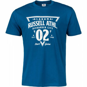 Russell Athletic CREWNECK TEE SHIRT Pánske tričko, modrá, veľkosť XXL