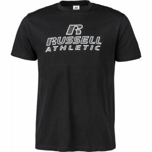 Russell Athletic CREWNECK TEE SHIRT Pánske tričko, čierna, veľkosť L