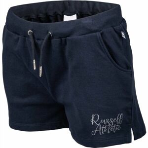 Russell Athletic SCTRIPCED SHORTS Dámske šortky, tmavo modrá, veľkosť XS
