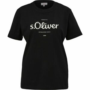 s.Oliver RL T-SHIRT Tričko, hnedá, veľkosť 34