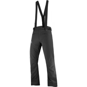 Salomon STANCE PANT M Pánske lyžiarske nohavice, čierna, veľkosť XXL