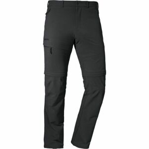 Schöffel KOPER 1 ZIP OFF Odnímateľné hikingové nohavice, čierna, veľkosť