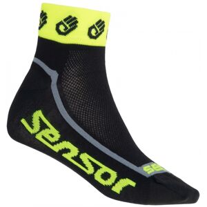 Sensor RACE LITE Cyklistické ponožky, čierna, veľkosť 6-8