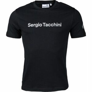 Sergio Tacchini ROBIN Pánske tričko, čierna, veľkosť L